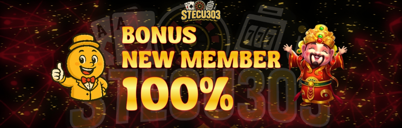 BONUS NEW MEMBER 100%
